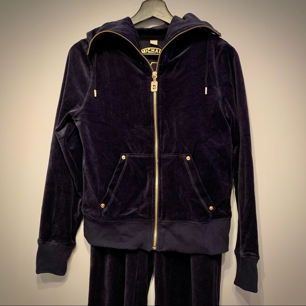 🆕 2PC Michael Kors Velour Track Suit